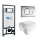 Комплект инсталляция с унитазом Weltwasser 532344 цвет белый