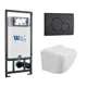Комплект инсталляция с унитазом Weltwasser 542079 цвет белый