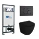 Комплект инсталляция с унитазом Weltwasser 542146 цвет черный