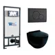 Комплект инсталляция с унитазом Weltwasser 542151 цвет черный
