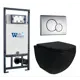 Комплект инсталляция с унитазом Weltwasser 681686 цвет черный