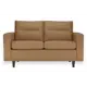 Диван прямой Ramart design Бруно 140x84x80 см искусственная кожа цвет оранжевый