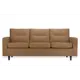 Диван прямой Ramart design Бруно 197x84x80 см искусственная кожа цвет оранжевый