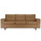 Диван прямой Ramart design Бруно 209x84x80 см искусственная кожа цвет оранжевый