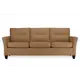 Диван прямой Ramart design Форли 199x82x80 см искусственная кожа цвет оранжевый