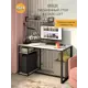 Стол письменный Grostat home Braun 120x75x60 см металл цвет светло-серый