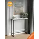 Консоль Grostat home Lokki 80x85x25 см ЛДСП цвет молочно-белый