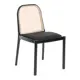 Кухонный стул Tetchair Freya 46x79x41 см ткань цвет черный