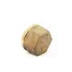 Заглушка 1" ВР бронза