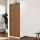 Душевая перегородка Vincea Walk-In VSW-1HWS100GSGM 100x200см профиль вороненая сталь стекло янтарь
