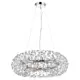 Люстра подвесная Люссоле Alaska Sy2858 20 ламп 53 м² цвет прозрачный