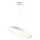 Светильник подвесной светодиодный Люссоле Crook Sy1637 18 м² теплый белый (желтый) свет цвет белый