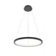 Светильник подвесной светодиодный Italline It013-6027 black 3000k 5 м² теплый белый (желтый) свет цвет черный