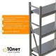 Полка для стеллажа Ironmebel Optimus H 100x40 см оцинкованная сталь нагрузка на полку 170 кг