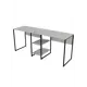 Стол письменный Ridberg Detroit 180x75x54 см ЛДСП цвет бетон