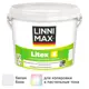 Краска для стен и потолков Linnimax Litex 4 моющаяся матовая цвет белый база 1 2.5 л