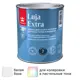 Краска для стен и потолков экстра-стойкая Tikkurila Luja Extra моющаяся матовая цвет белый база А 0.9 л