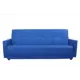 Диван раскладной Meblines Милан 215x96x95 см велюр цвет астра синяя