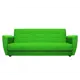 Диван раскладной Meblines Лира 220x90x90 см велюр цвет астра зеленая