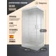 Душевая кабина Belgranio Silvia Square BL0000064615 100x80 низкий поддон, стекло полосы