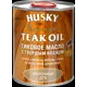 Деревозащитное тиковое масло с твердым воском Husky Молочный Дуб 0.9 л