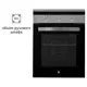 Электрический духовой шкаф Kitll KOB 4502 INOX 45x59.5x58 см цвет нержавеющая сталь