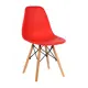 Стул кухонный Стулбержи со спинкой Eames 1 шт красный