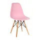 Стул кухонный Стулбержи со спинкой Eames 1 шт розовый
