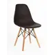 Стул кухонный Стулбержи со спинкой Eames 1 шт горький шоколад