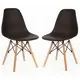 Стулья для кухни Стулбержи со спинкой Eames 2 шт горький шоколад