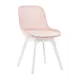 Стул для письменного стола кухни Стулбержи туалетного столика Grace Plus 1 шт розовый опоры белые