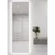 Зеркало с подсветкой One Mirror в алюминиевой раме настенное 200х70см свет холодный белый цвет серебро