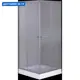 Душевой уголок Parly 9072 521442 квадратный 80x80см серебро профиль эффект стекла прозрачный