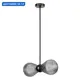 Светильник подвесной Odeon light Elica Od_5417_2 2 лампы 4 м² цвет черный/дымчатый