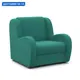 Кресло-кровать Гамма Барон 100x95x110 см велюр цвет бирюзовый