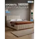 Кровать Принцесса мелания Женева 200x180 см цвет бежевый