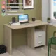 Стол Мэрдэс Скл-прям 120x77x60 см лдсп цвет белый/дуб сонома СКЛ-Прям120 СБЕ