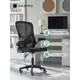 Офисное кресло Sheepping 56x108x49 см ткань цвет черный
