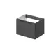 Тумба под раковину подвесная Итана 4657843670493 59см цвет графит