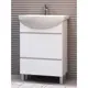 Тумба под раковину напольная Vigo tn.WIN.BAL.60.2Y белый 56см
