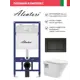 Комплект инсталляция с унитазом Alentori AL.SIS11TAL.CHI013BM1000080 цвет белый