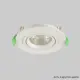 Светильник точечный встраиваемый Crystal lux Invisia Clt 001c1 wh v2 под отверстие 10 мм GU10 цвет белый