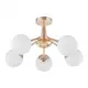 Люстра потолочная Arte milano Napoli-8654 338654/5 fgd 5 ламп 10 м² цвет золото