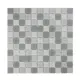 Мозаика стеклянная Керамоград Ice gray_20 30x30 см цвет белый