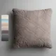 Подушка декоративная 43x43 см замша кофейный