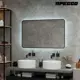 Зеркало для ванной Apeggo Leandra Led GG90275 100x70 с подсветкой