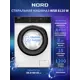 Стиральная машина Nord I-wsb 8120 w 59.5x85x48 см 8 кг цвет белый, черный