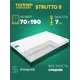 Матрас Sleeptek Strutto 70x190x7 см беспружинный 1-спальный