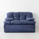 Диван раскладной High performance Мини 155x80x93 см велюр цвет синий