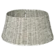 Корзина декоративная для елки KREAFORTA 60x26 см серый